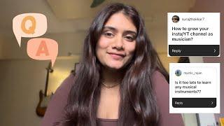 How I record my covers? QnA Mihika Sansare