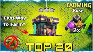 BestTh14 Farming Bases in ClashofclansBest Th14 Farming Layout in Clashofclans