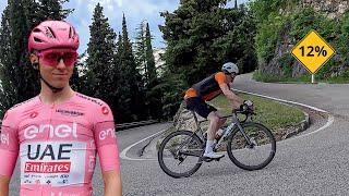 Giro DItalia 2024 - How long can I keep up with Tadej?