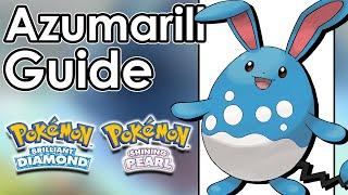 Azumarill Guide & Moveset for Pokemon Brilliant Diamond and Shining Pearl