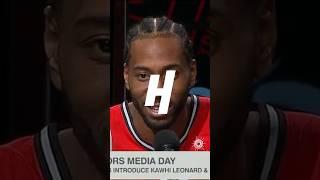 Anniversary of Kawhi’s ICONIC laugh 