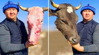 YOUVE NEVER EATEN ANYTHING LIKE THIS A TRADITIONAL BULLS HEAD DISH