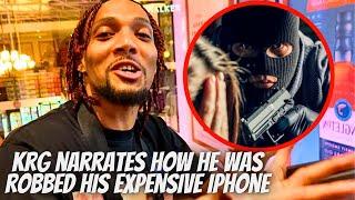 KRG Narrates How Thieves Robbed Him His Expensive iPhone  Speaks Out His Fight With Kibe & Kasipul