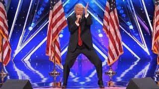 DONALD TRUMP Wins Again  Full Audition  Americas Got Talent 2017