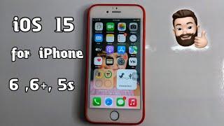 How to update iPhone 6 on ios 15  ios 15 update for iPhone 66+ 5s