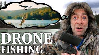 Catchin Dinner from the Sky  Drone Fishing Catch & Cook
