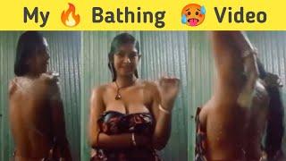 My Bathing Video  my first vlog todayMy First Vlog Viral My First Vlog 2024 #bathing #bathroom