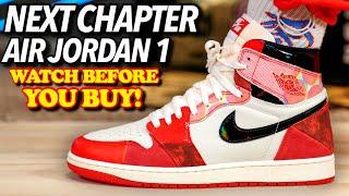 WE Were WRONG...Air Jordan 1 NEXT CHAPTER SPIDERMAN ON FEET REVIEW + Lace Swap