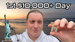 First Ever $10000+ Metal Detecting Find AND A Rappers Necklace Washes Ashore
