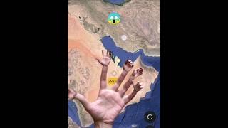 Huge finger️on Google Earth #armkien