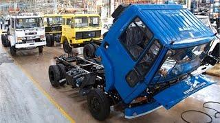 Indian Trucks factory - Ashok Leyland automotive production