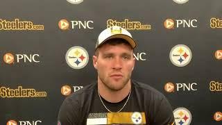 T.J. Watt on Alex Highsmiths repertoire of pass rush moves how two build Steelers blitz better