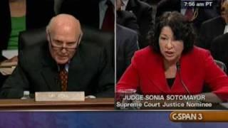 Sen. Herb Kohl D-WI Questions Judge Sotomayor on Abortion