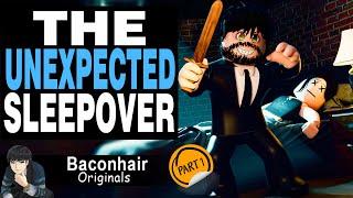 The Unexpected Sleepover EP 1  roblox brookhaven rp
