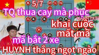 TQ thua cay mà phục  khai cuộc mất mã mã bắt 2 xe HUYNH thắng ngọt ngào