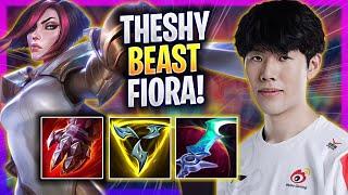 THESHY IS A BEAST WITH FIORA - TheShy Plays Fiora TOP vs Camille  Season 2024