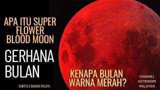 Super Flower Blood Moon I Gerhana Bulan 2021 I Total Lunar Eclipse