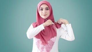 17 TUTORIAL HIJAB LEBARAN PALING SIMPLE RINGKAS & KEKINIAN  CARA PAKAI HIJAB SEGI EMPAT