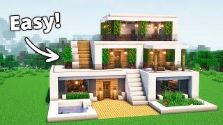 Minecraft Ultimate Modern House Tutorial