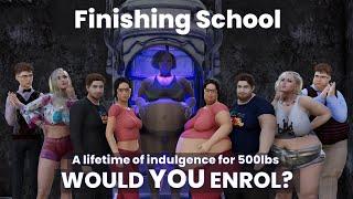 Finishing School Trailer - Would you gain 500lbs for a life of luxury?