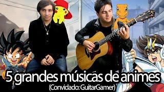 Medley Cavaleiros do ZodíacoPokémonDragon Ball GTDigimon por The Kira Justice e GuitarGamer