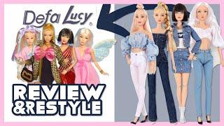 Defa Lucy Fashion Girl Dolls channeling Barbie Basics  Review & Restyle