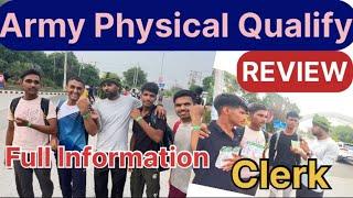 Army Rally Bharti Rohtak Clark Physical Qualify  Agniveer Army Physical Test ARO ROHTAK BHARTI