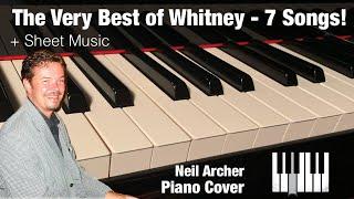 The Best Of Whitney Houston - 7 Songs - Piano Cover Medley