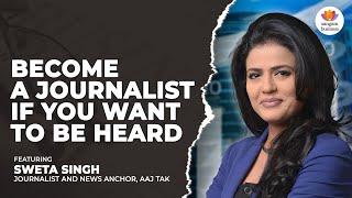 Become a Journalist If You Want to be Heard  Sweta Singh  SRCC Business Conclave