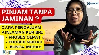 PINJAMAN TANPA JAMINAN ? CARA PENGAJUAN PINJAMAN BANK BRI KUR TANPA JAMINAN? SYARATNYA RIBET?