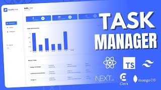 Full Stack Task Manager App with React Next Js and MongoDB