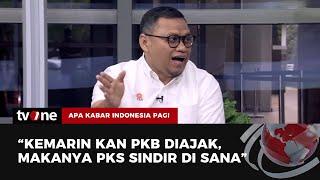 Lempar Kode Ingin Gabung Koalisi Prabowo PKS Kemarin Cuma Candaan  AKIP tvOne