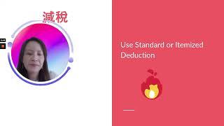 2022年稅收標準扣除 Standard Deductions