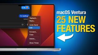 25 macOS Ventura Features You NEED to Know