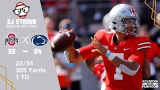 CJ Stroud Ohio State QB vs Penn State 2021