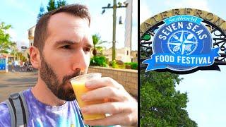 Seaworlds Penguin Trek Construction Update + Seven Seas Food Fest