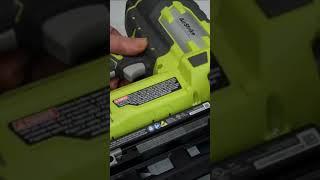 Ryobi 16 gauge Nailer Safety Feature  #shortsfeed #shorts #homedepot