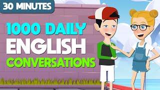 30 Minutes To Speak English With 1000 Daily English Conversations  Speak Like A Native