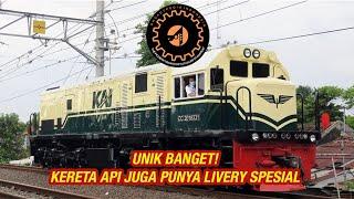 Unik Banget Kereta Api Juga Punya Livery Spesial