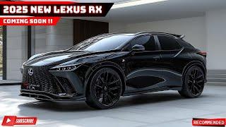 Breaking 2025 Lexus RX Revealed A Luxurious SUV That Will Exceed Your Expectations in Every Way