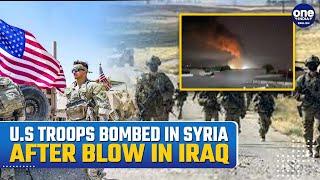 VIDEO U.S Bases BOMBED Back-to-Back in Iraq and Syria Blitz  Iran-Israel brace for Revenge War