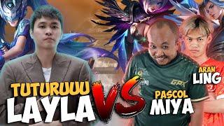 LAYLA TUTURUUU VS MIYA PASCOL & LING ARAN  - TUTURUUU X EVENT