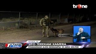 UFO Terekam Kamera Penggemar Alien Ramai-ramai Berkumpul di Area 51 Nevada AS