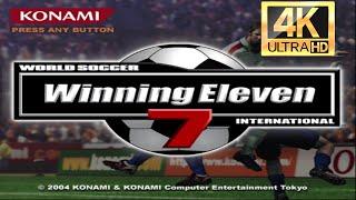 Winning Eleven 7 International - Brazil vs Argentina  GAMEPLAY 4K  PCSX2 #winningeleven #4k #pes