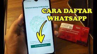 Cara Membuat Akun Whatsapp Pakai Nomor Baru