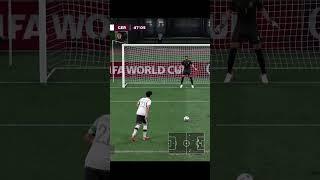 Bad Penalty Kick Gundogan vs Brazil - FIFA 22 #shorts