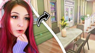 i tried furnishing someone elses empty home in sims 4