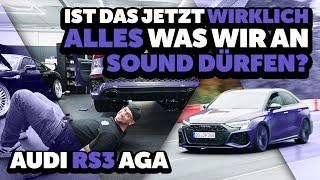 JP Performance - Ist das alles was wir an Sound noch dürfen?  Audi RS3 Abgasanlage