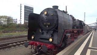 Dampfsonderzug BR 01 118 Rund um Frankfurt X