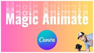 How to Use Canva Magic Animate  1-Click Animation for your Entire Project